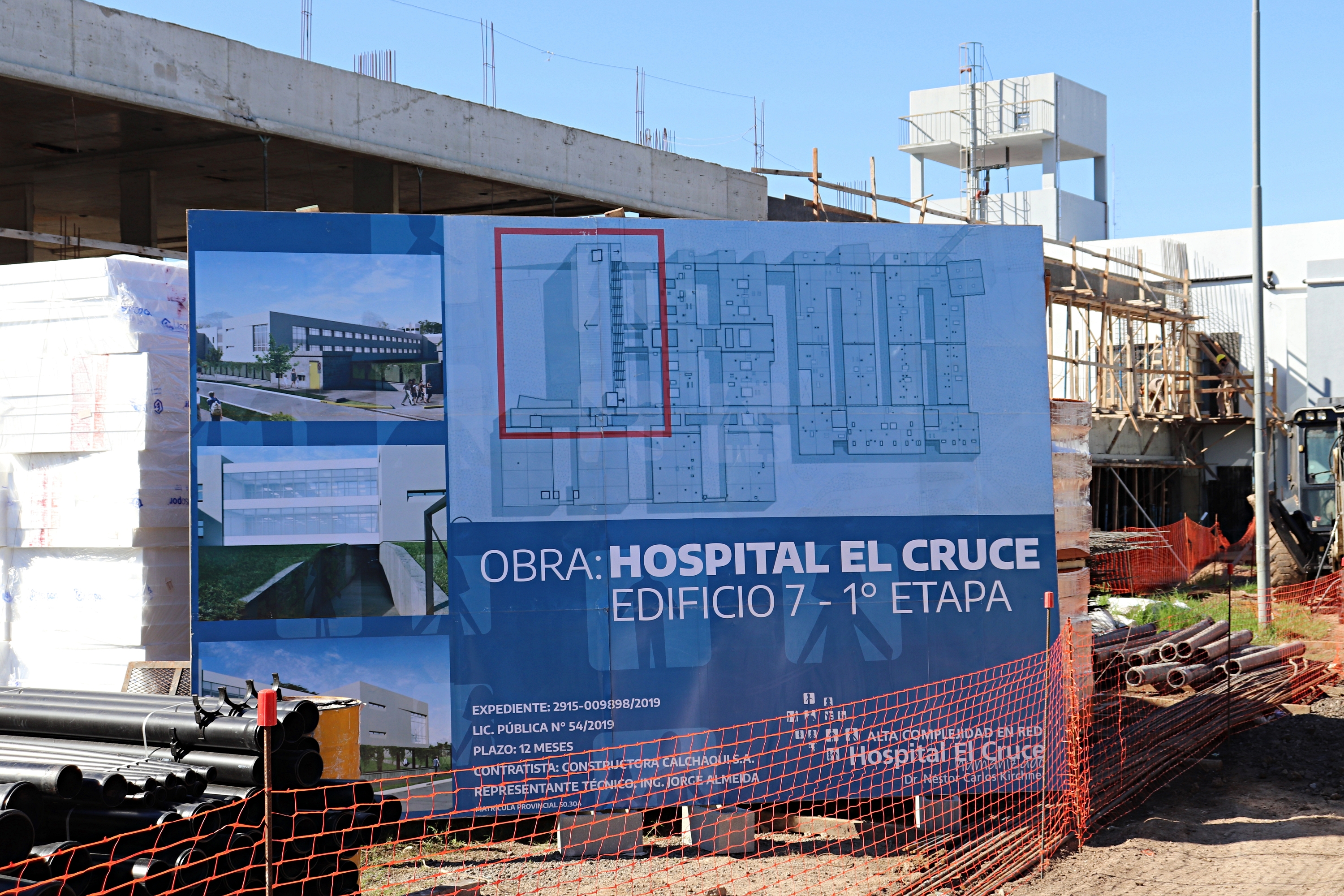 Edificio 7: Recorrida oficial con autoridades nacionales y provinciales