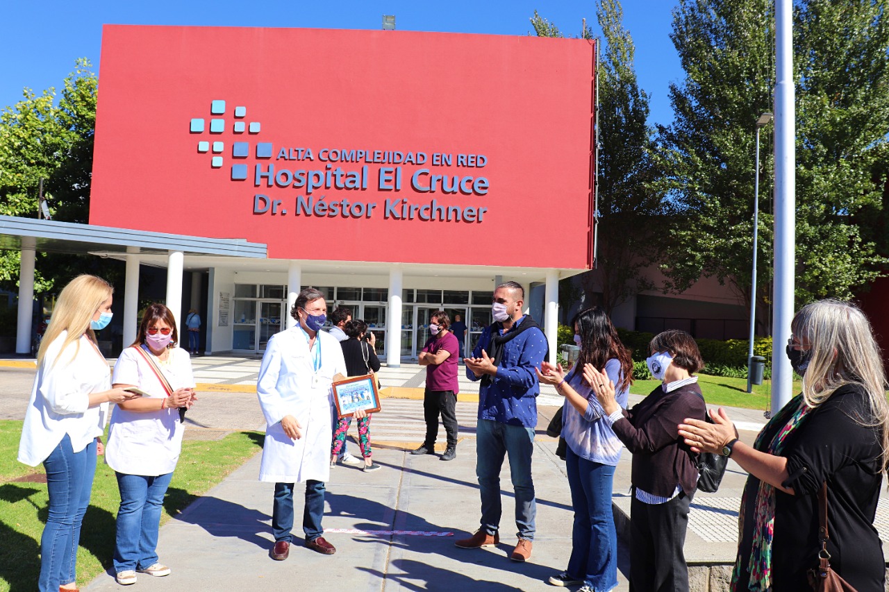 CETERA y Suteba Varela, Quilmes y Berazategui reconocieron a los trabajadores de salud del hospital El Cruce